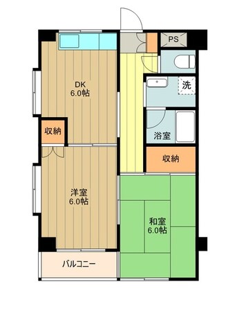 ガーデンハイツ昭島の物件間取画像